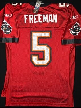 NWT Tampa Bay Buccaneers Josh Freeman Reebok Football Jersey Size: Medium